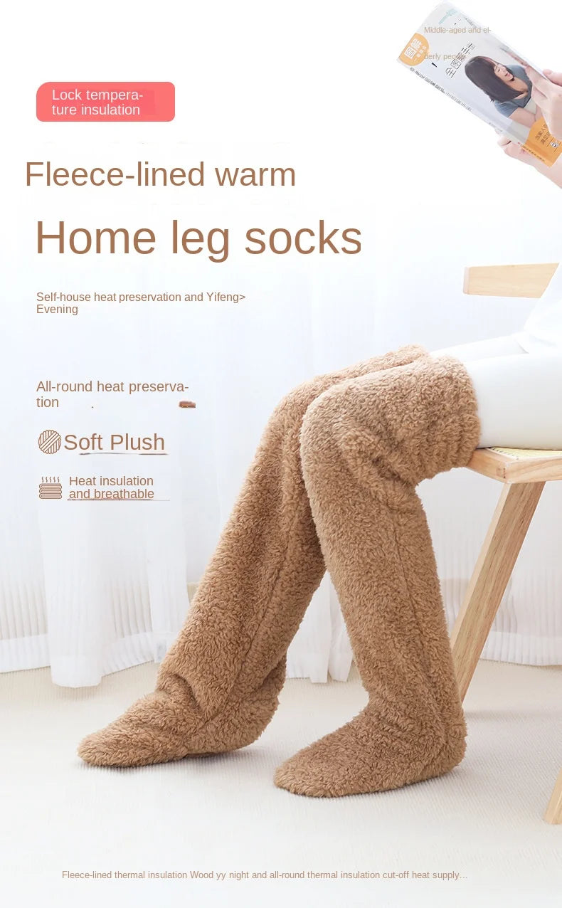 Cozy Teddy Kniestrümpfe