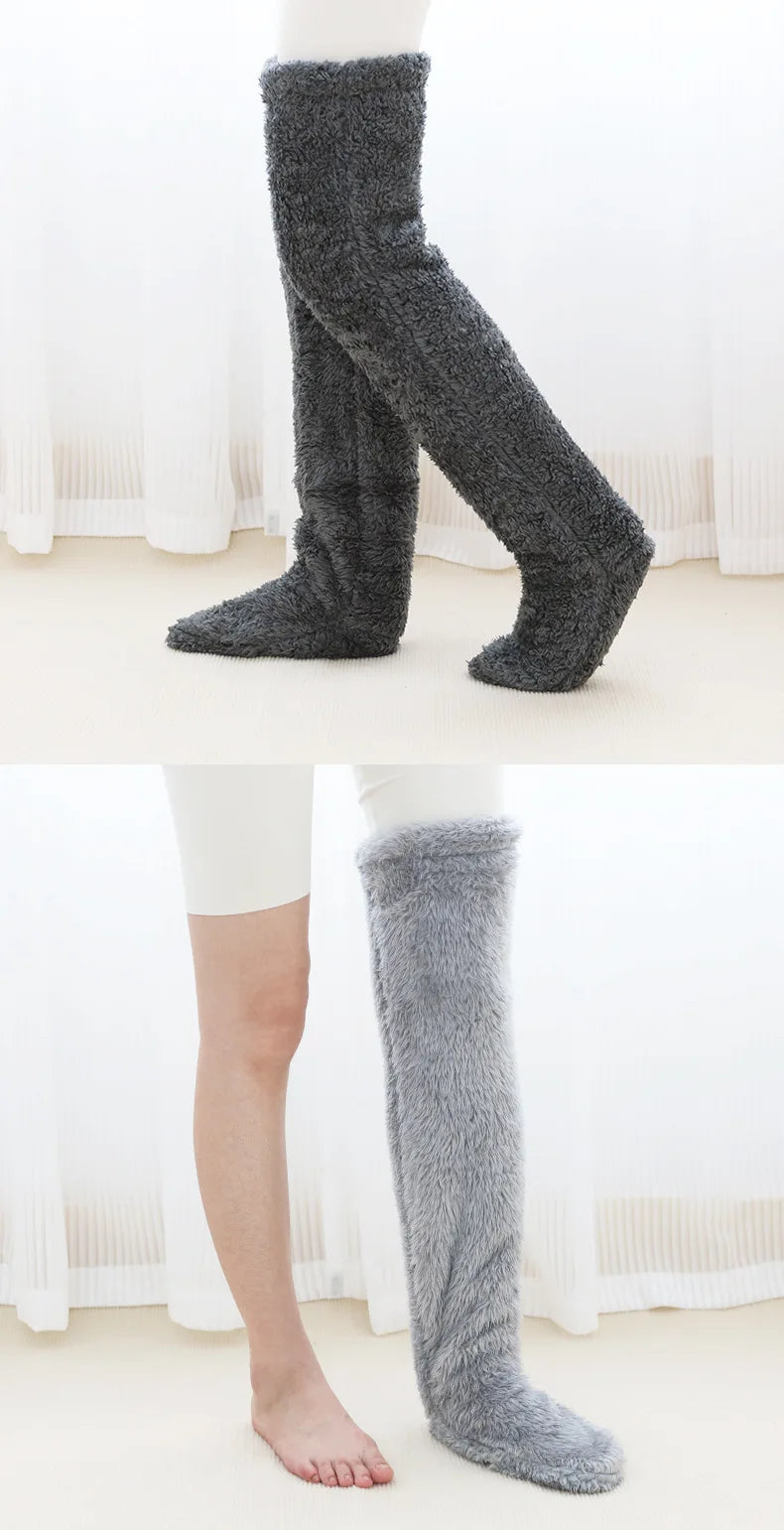 Cozy Teddy Kniestrümpfe