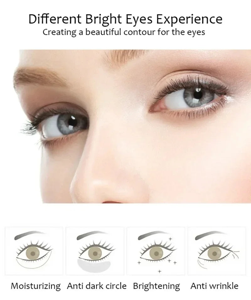 60pcs BIOAQUA Collagen Eye Mask Moisturizing Firming Anti Dark Circles Eyes Care Gel Masks Eyepatch Beauty skincare Eye Patches