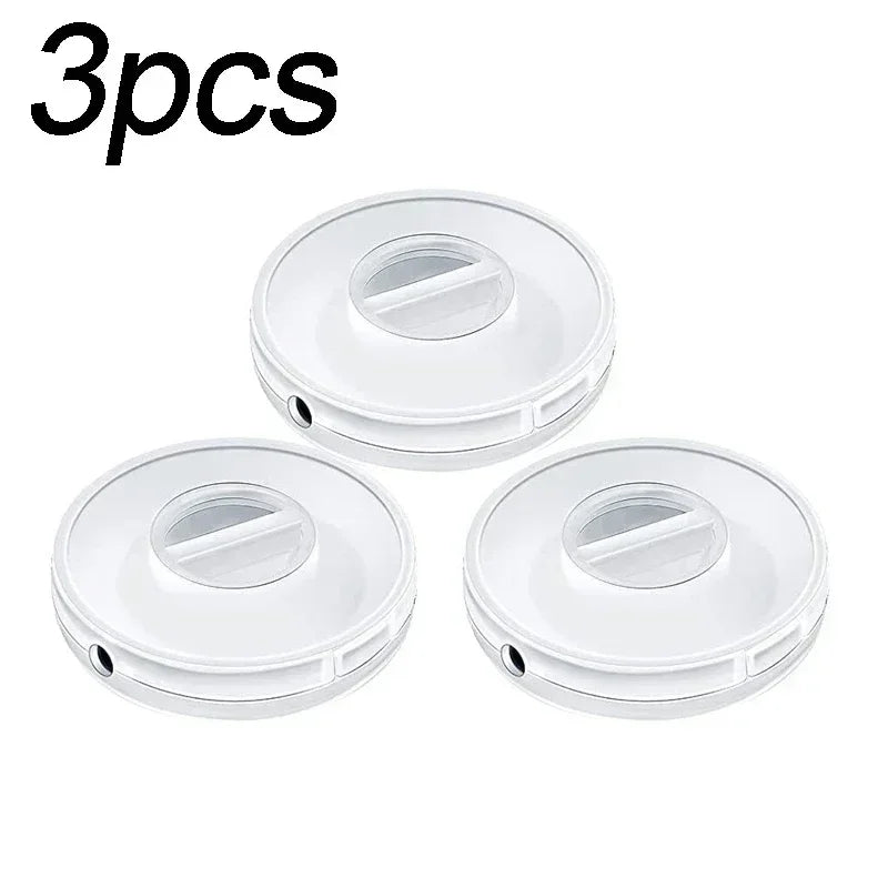 Einziehbarer tragbarer Kabel-Organizer, flexibler Kabelwickler, Kabelmanagement, runde Reise-Drahthalterbox zum Verpacken von Kopfhörern