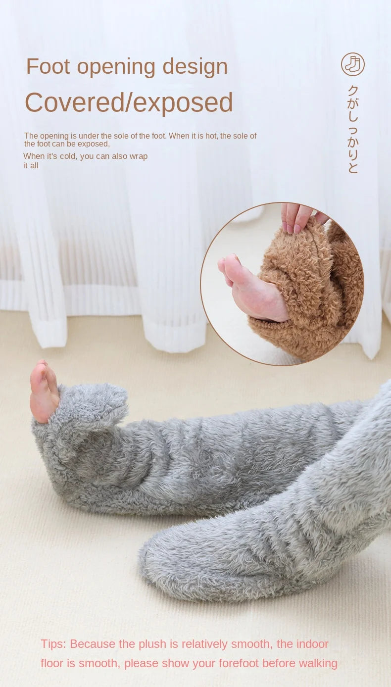 Cozy Teddy Kniestrümpfe