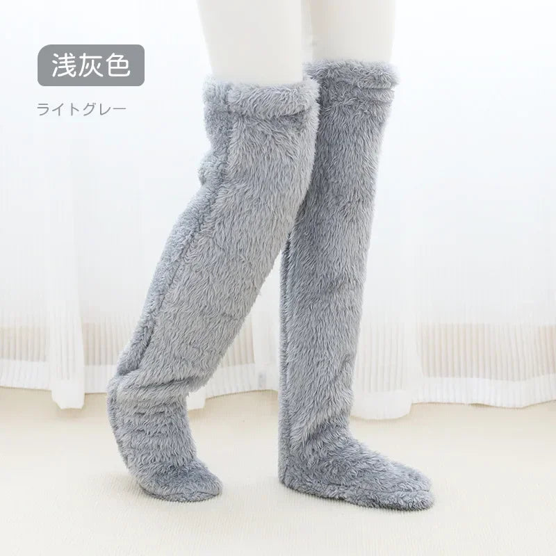 Cozy Teddy Kniestrümpfe