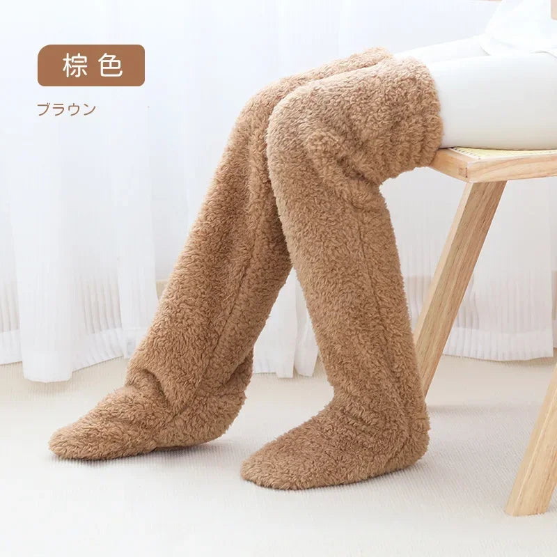 Cozy Teddy Kniestrümpfe