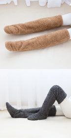 Cozy Teddy Kniestrümpfe